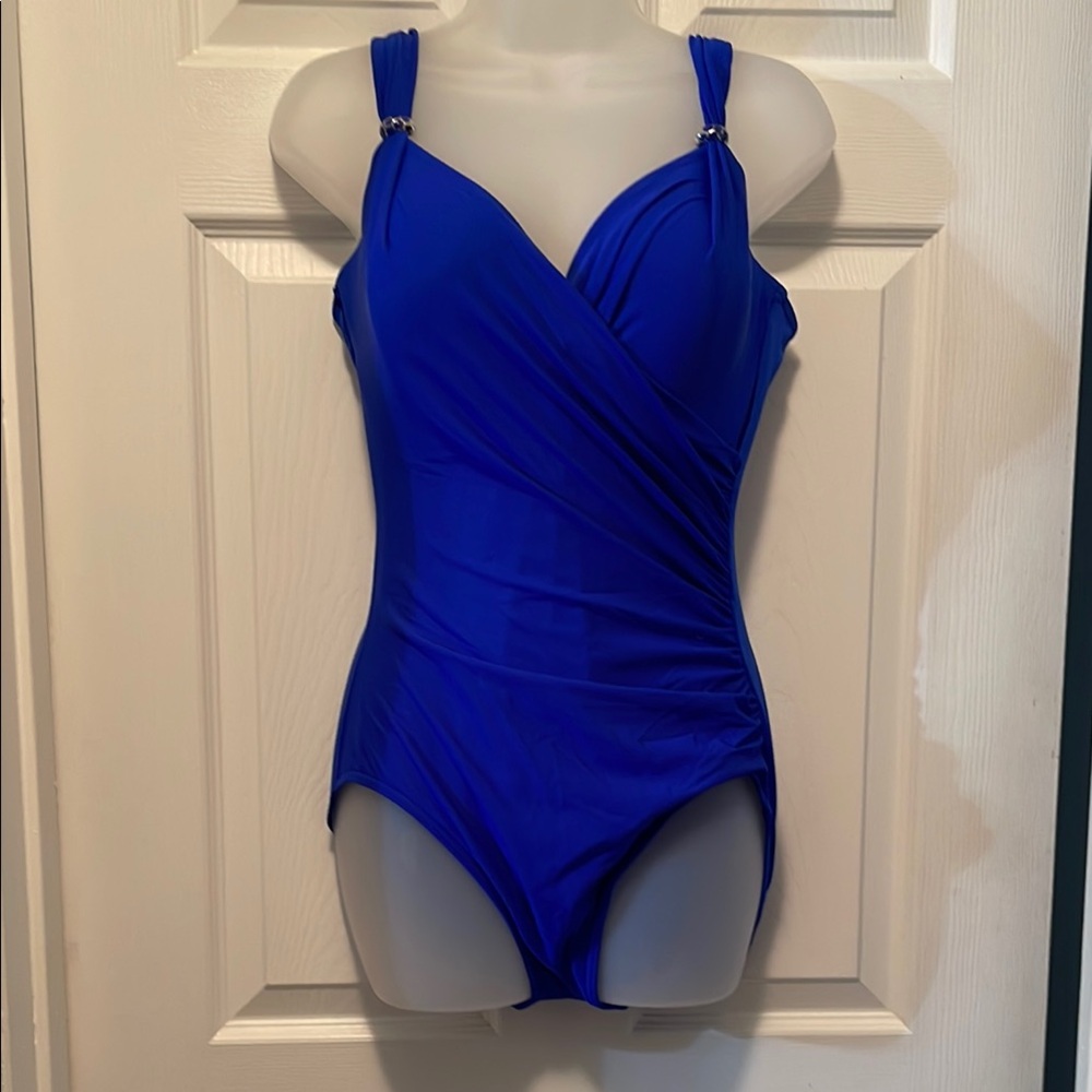 Miraclesuit Royal Blue One-Piece Swimsuit